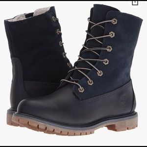 Timberland Women’s Authentics Teddy Fleece Fold Down Boots